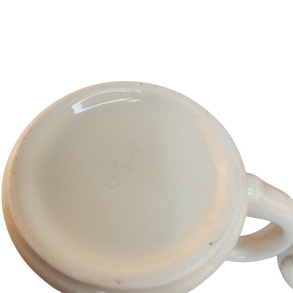 Set Of 4 Campbell’s Tomato Soup Ceramic Mugs Vintage Retro Design USA Made Cups - Picture 4 of 9